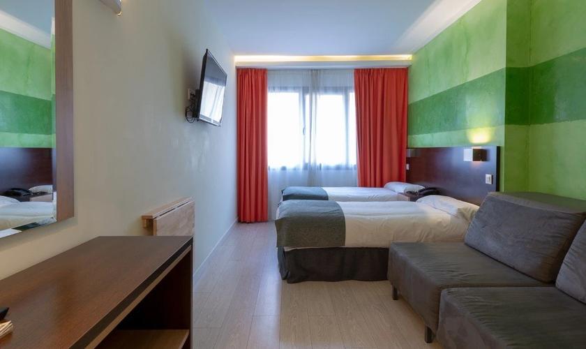 Camera matrimoniale/doppia con letti singoli  (1 - 2 persone) Apartamentos Recoletos Madrid